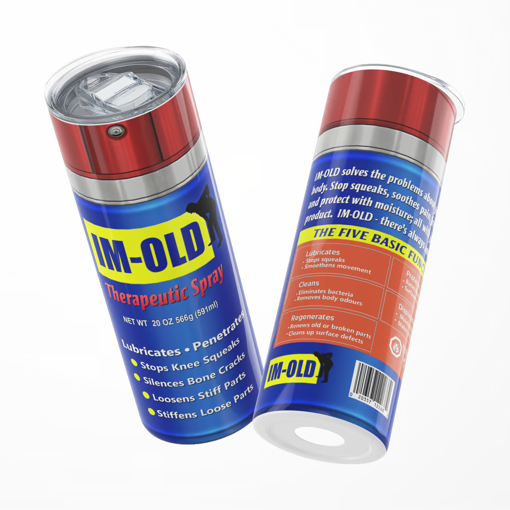 DirtyTumbler – Der Robuste Thermobecher im WD-40-Design für heiße und kalte Getränke!