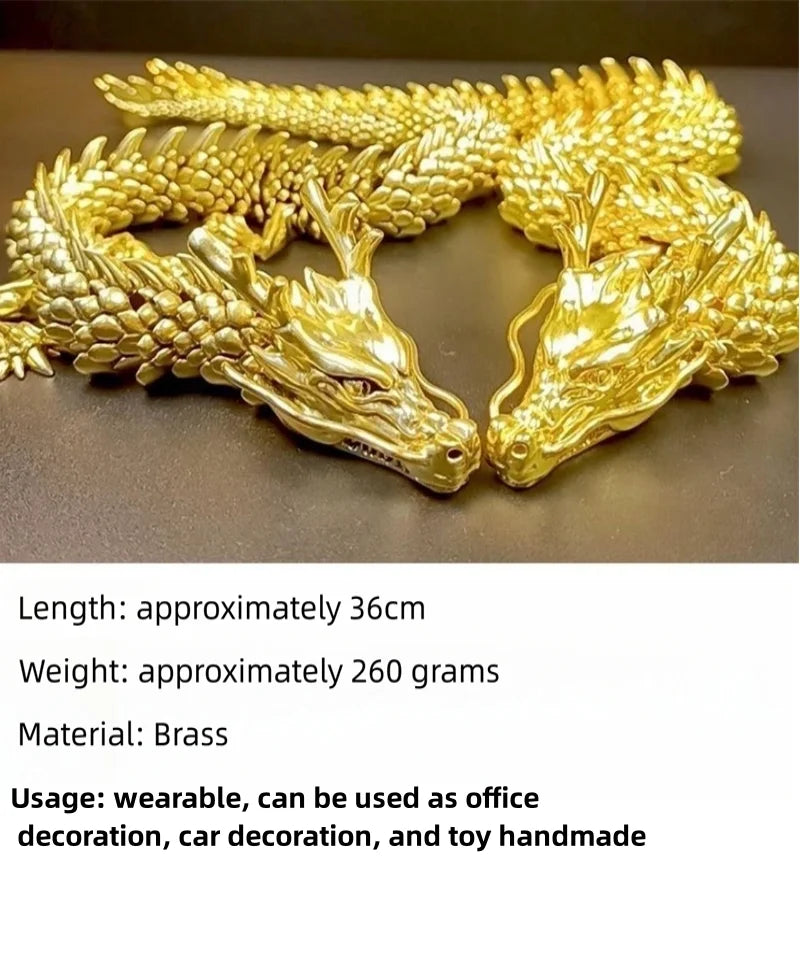 Drakary™ Goldenes Drachenarmband | 50% RABATT