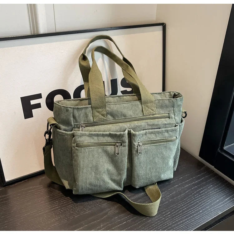 Adelina - Urban Cord-Tasche | 50% RABATT