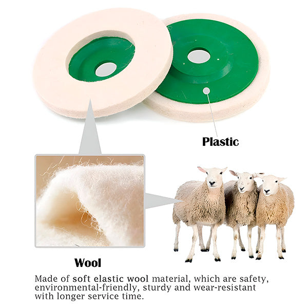 Filz-Polierscheibe (3er-Set)