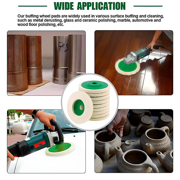 Filz-Polierscheibe (3er-Set)