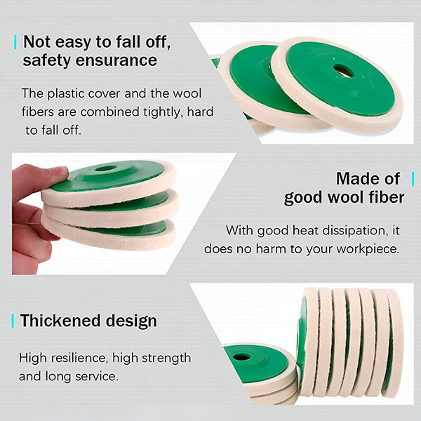 Filz-Polierscheibe (3er-Set)