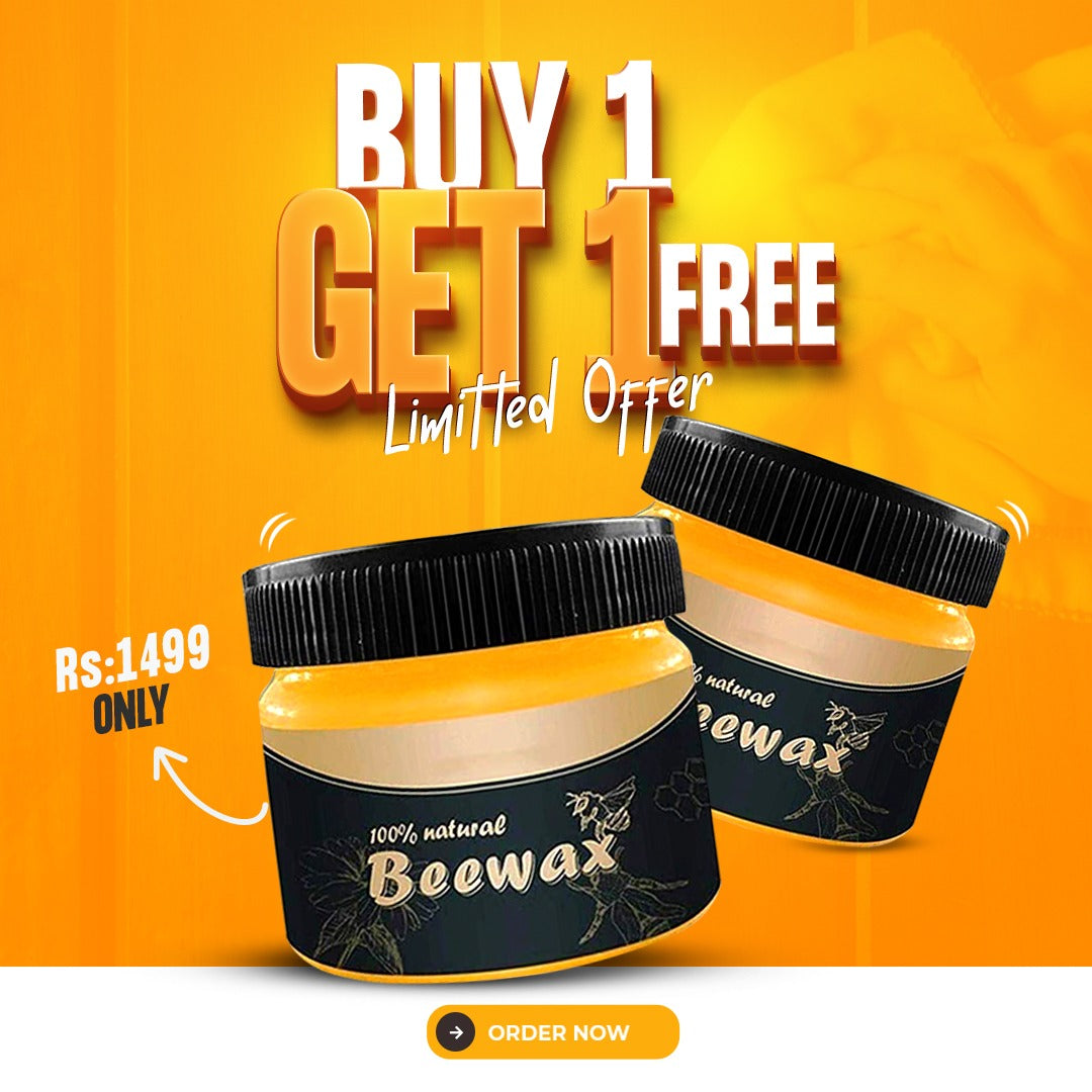 Beeswax™ Bio-Holzmöbelpolitur | 1+1 GRATIS