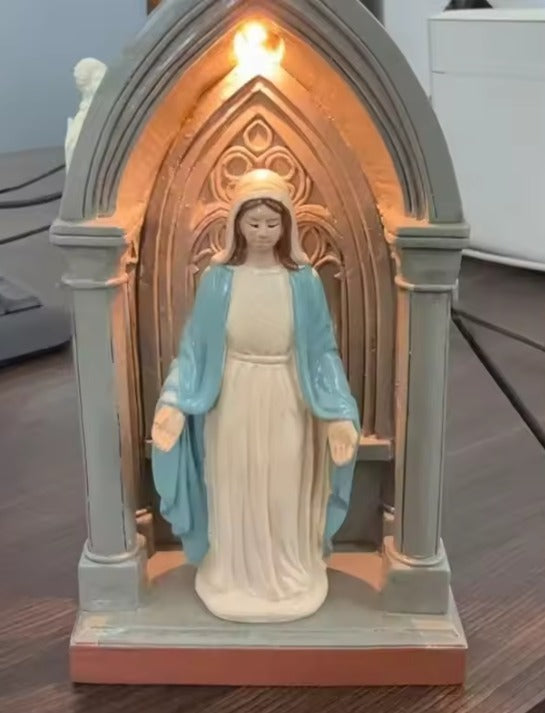 MariaLicht – LED Andachts-Tischlampe der Jungfrau Maria