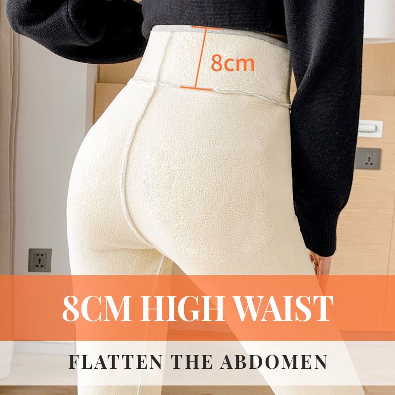 WarmFit – Damen Slim-Fit Thermohose aus Kaschmir-Optik