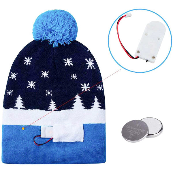 Xbeanie – Leuchtende LED-Mütze für magische Momente | 1+1  GRATIS