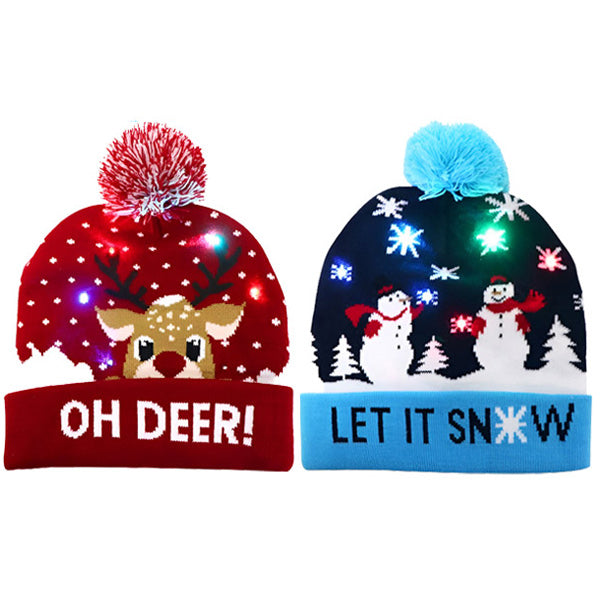 Xbeanie – Leuchtende LED-Mütze für magische Momente | 1+1  GRATIS