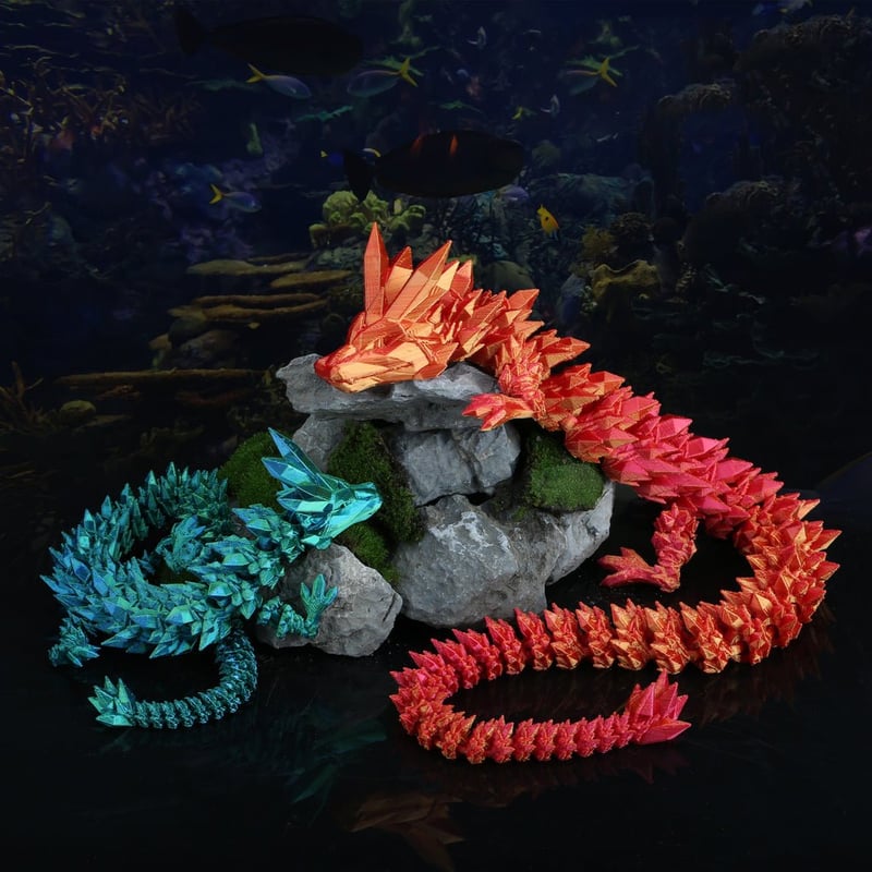 MystikDrache - 3D-Printed Dragon Weihnachts-Blindschachteln | 50% RABATT