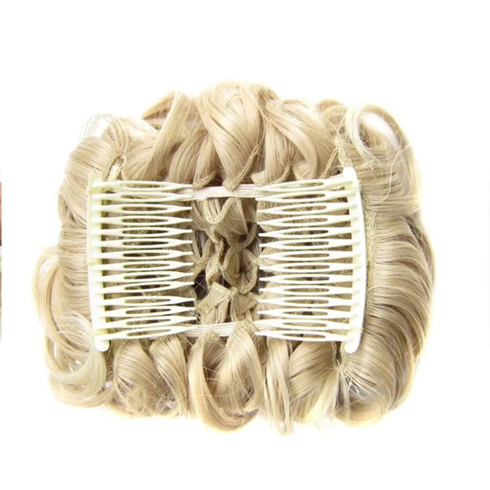 GlamBun™ – Unordentlicher Locken-Dish-Bun | 1+1 GRATIS