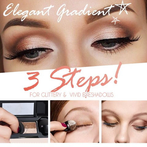 GlamSwipe - Perfekter zweifarbiger Lidschatten | 1+1 GRATIS