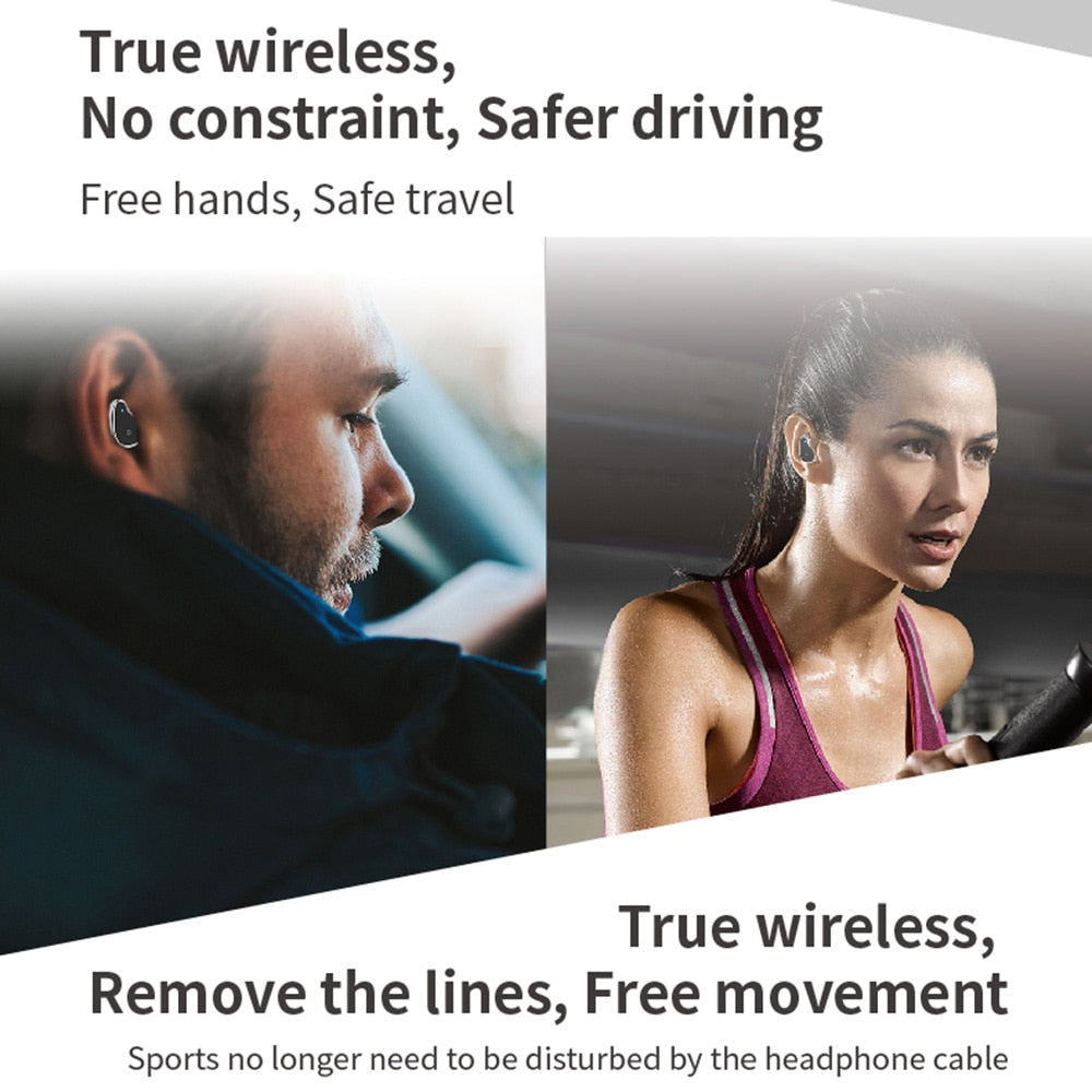 DUALX™ – Smartwatch Activity Tracker™ - mit kabellose Kopfhörer