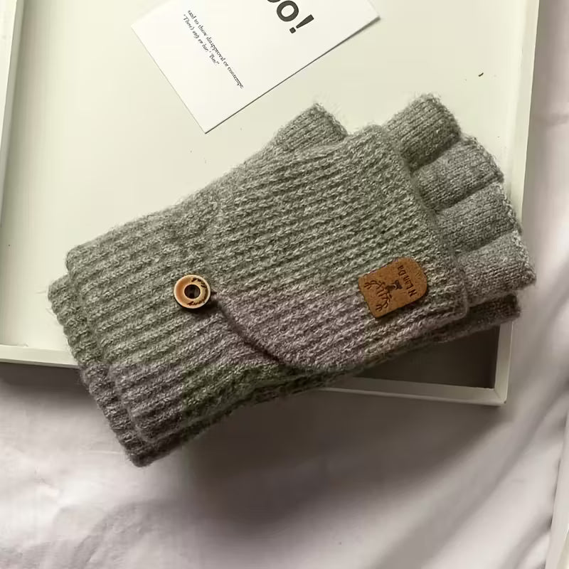 Kevin - Herren Fingerlose Halb-Finger Handschuhe