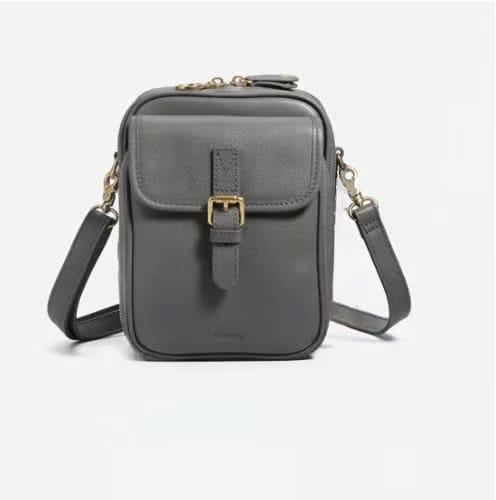 LineaLux® Crossbody‑Ledertasche | 50% RABATT