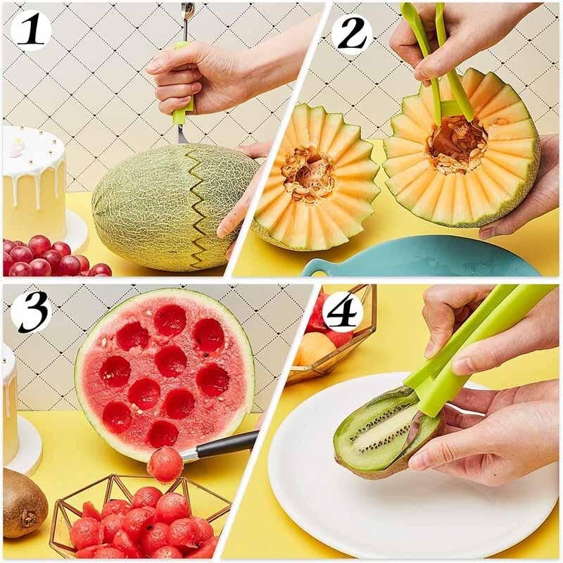 🍉4 in 1 Obstwerkzeug Messer