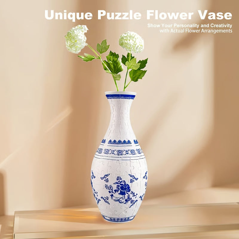 PuzzleBloom – 3D Puzzle Vase