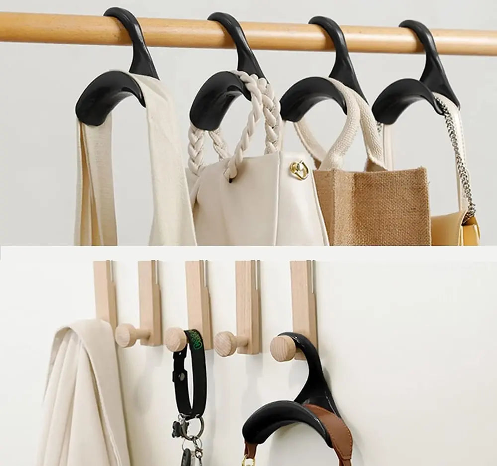 HandBagGuard™ – Set mit 5 gebogenen Taschenhaltern | 5 Stück | 50% RABATT