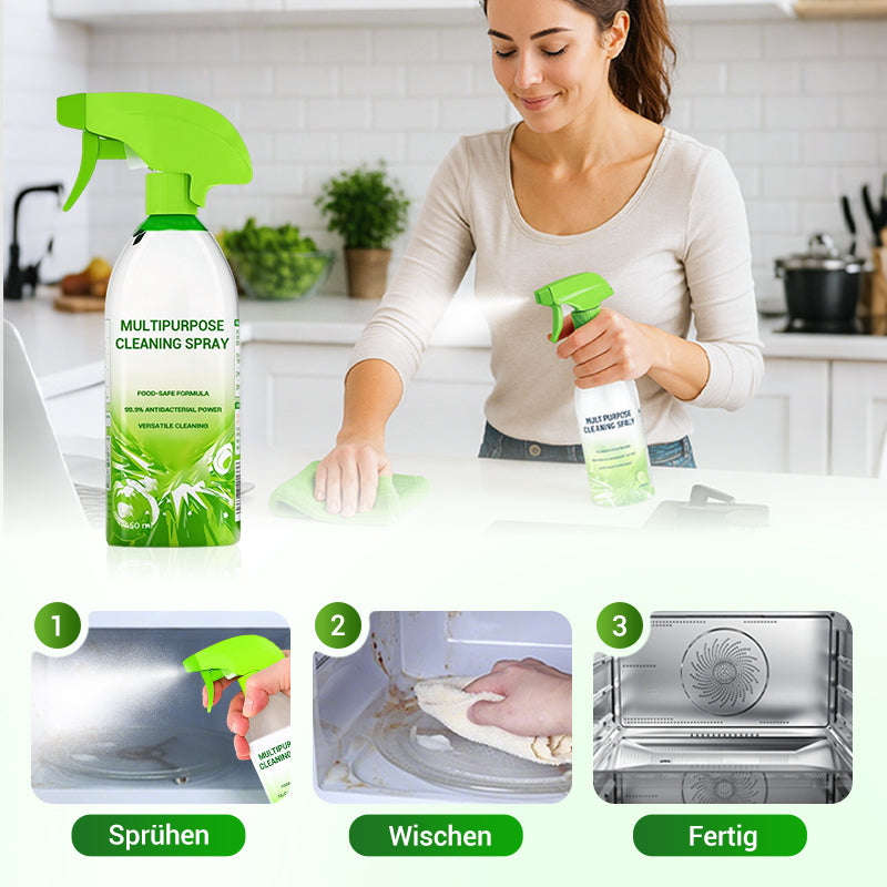 CleanMax – Leistungsstarker Multifunktions-Reinigungsspray 500 ml | 1+1 GRATIS
