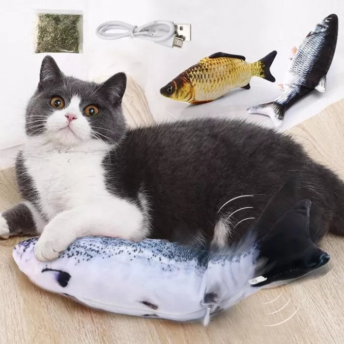 Flopping Fish Katzenspielzeug™ | 2+1 GRATIS