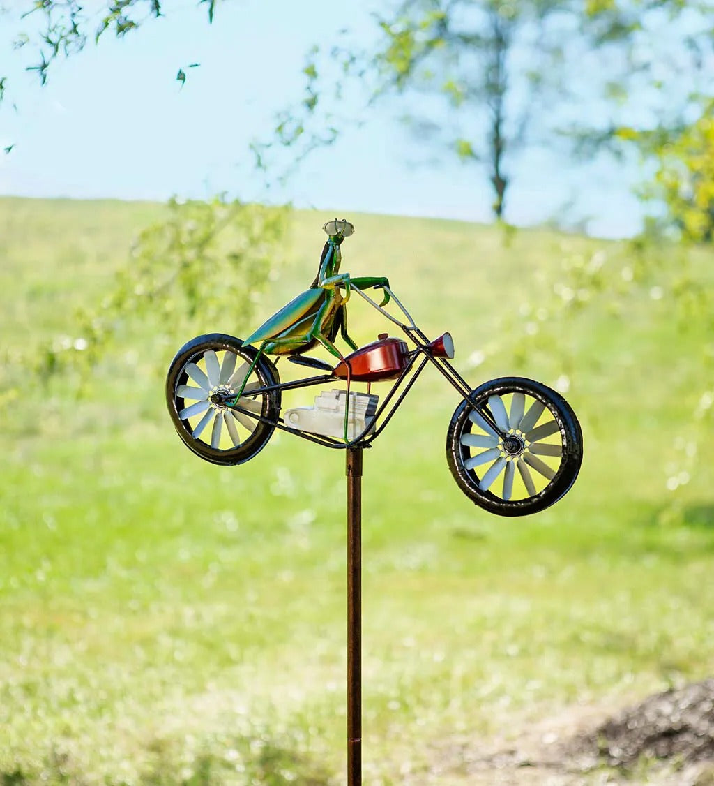 NostalSpin - Vintage-Fahrradwindmühle aus Metall | 50% RABATT