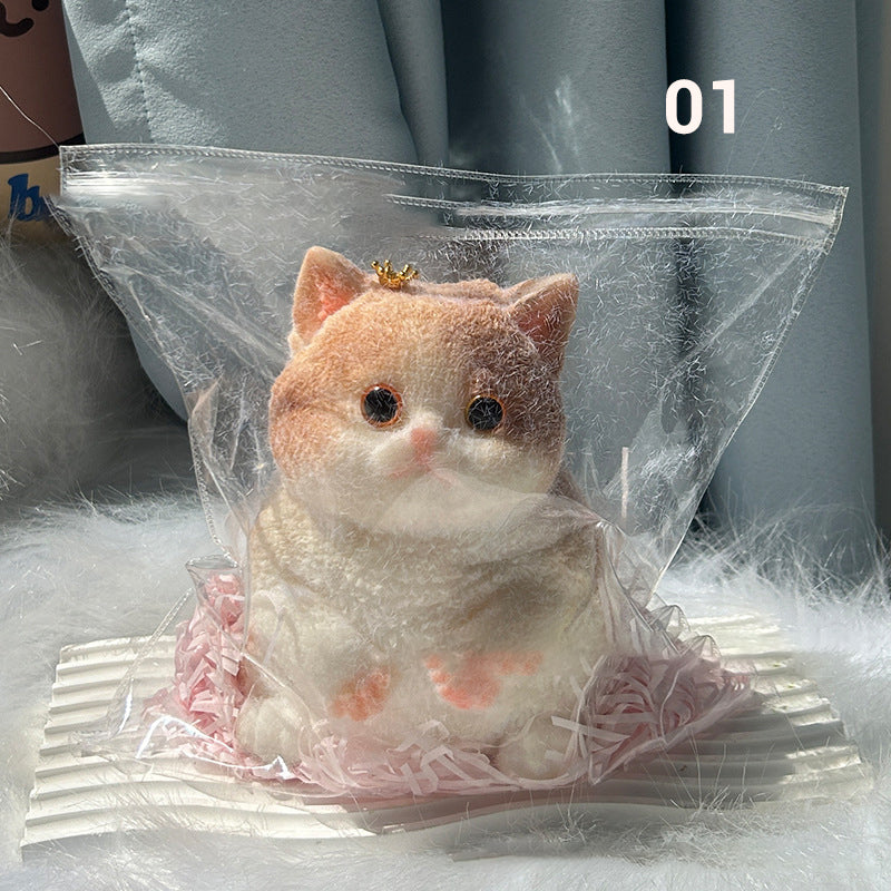 PurrEase – Süßes Katzen-Stressball-Spielzeug