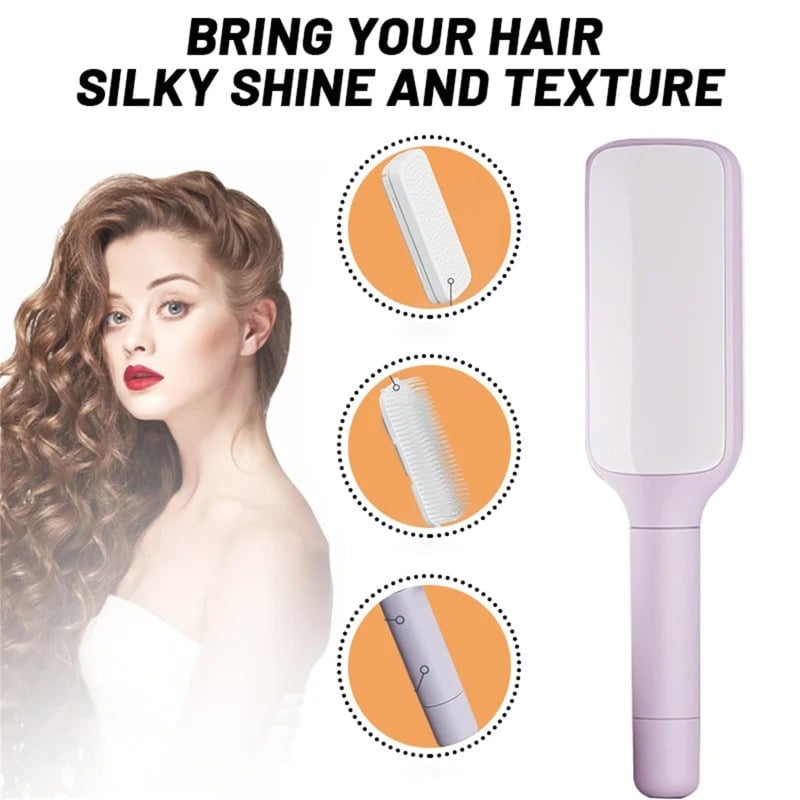 CleanBrush™ – Rotierende Selbstreinigungs-Haarbürste | 1+1 GRATIS