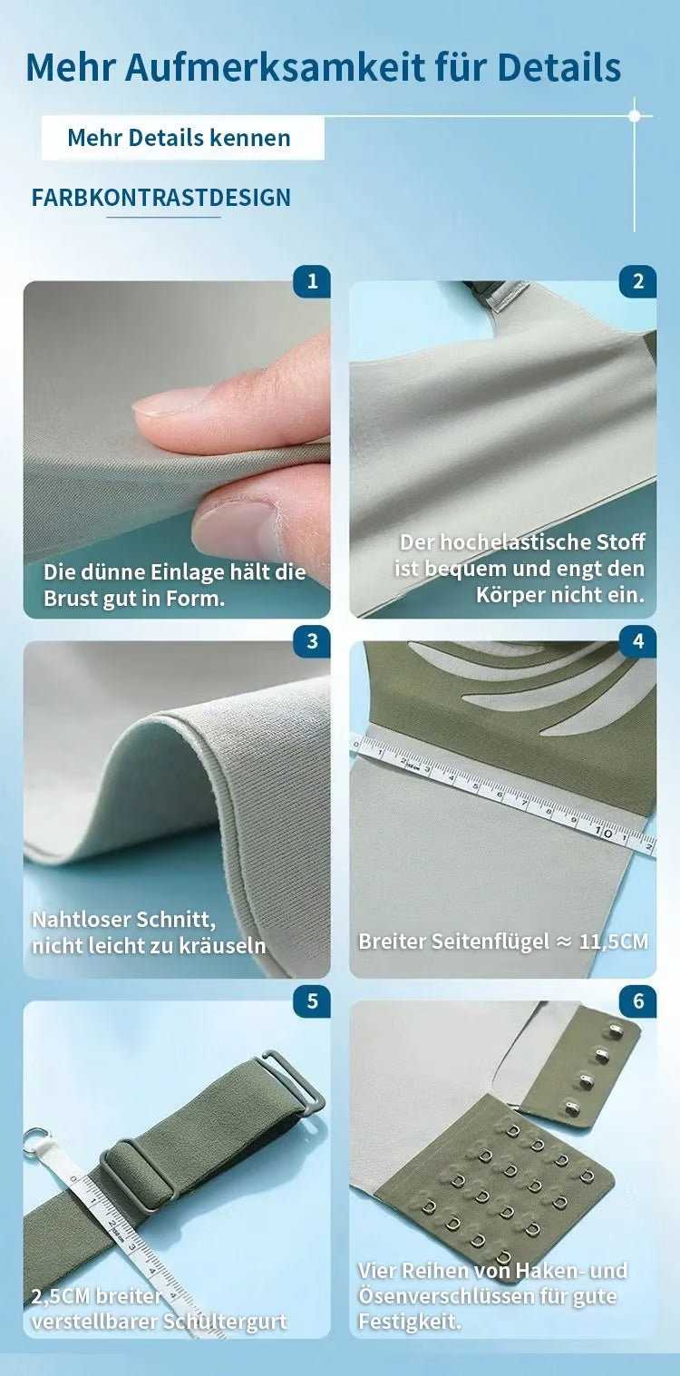 KomfortPlus Drahtlos-BH - Ganztägiger Komfort und nahtlose Unterstützung! | 1+1 GRATIS