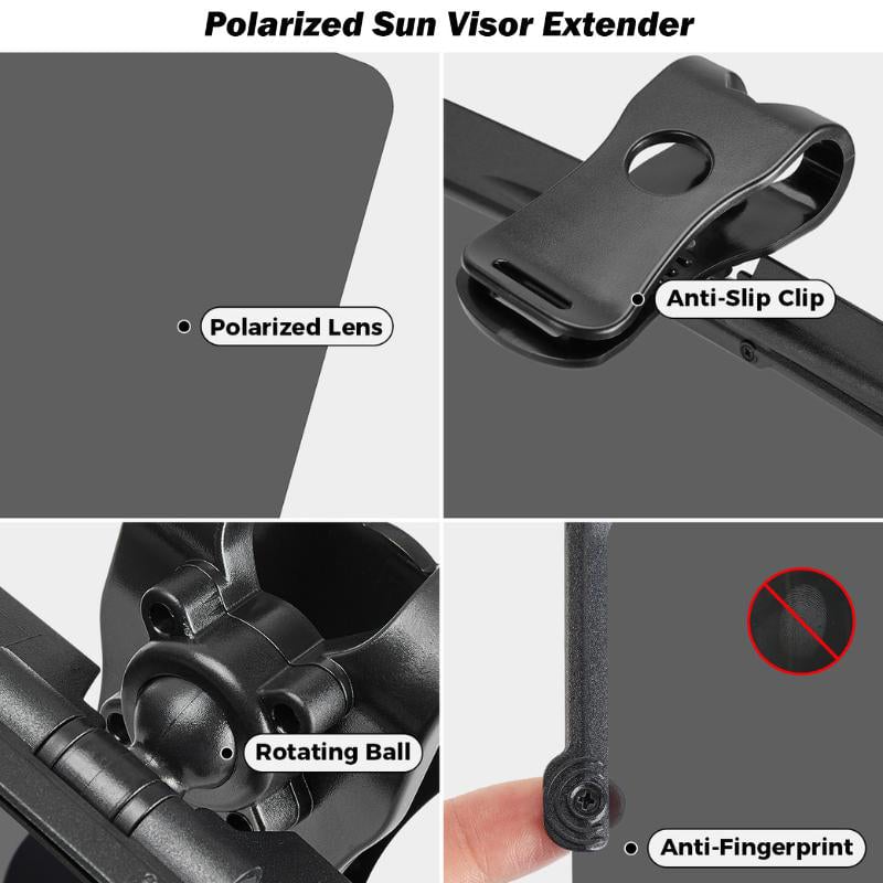 Auto-Sonnenblende mit polarisiertem Blendschutz