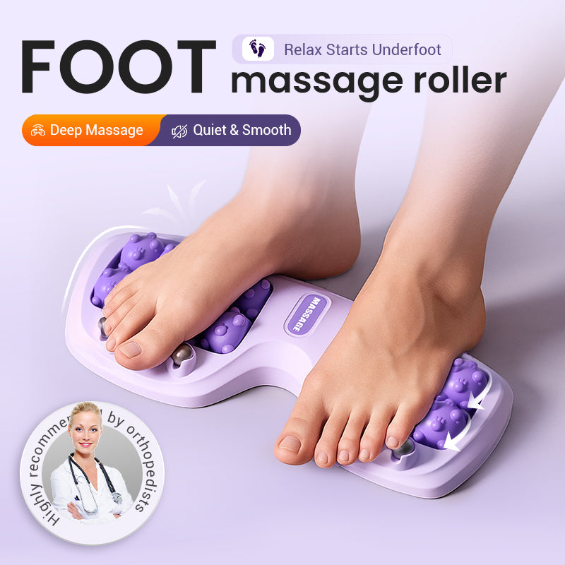 FootRelax – Tragbarer 2-in-1-Fußmassageroller | 1+1 GRATIS