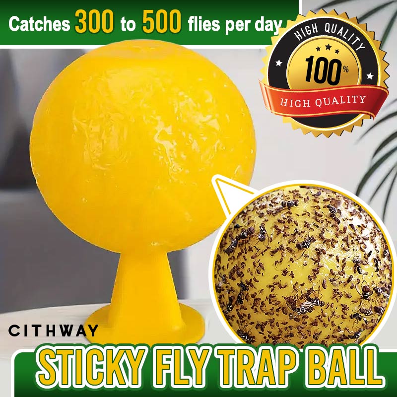 Cithway™ Klebrige Fliegenfalle Ball | 50% RABATT