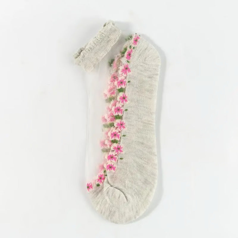 FloraLux™ – Spitzensöckchen für Eleganz & Komfort | 5+5 GRATIS