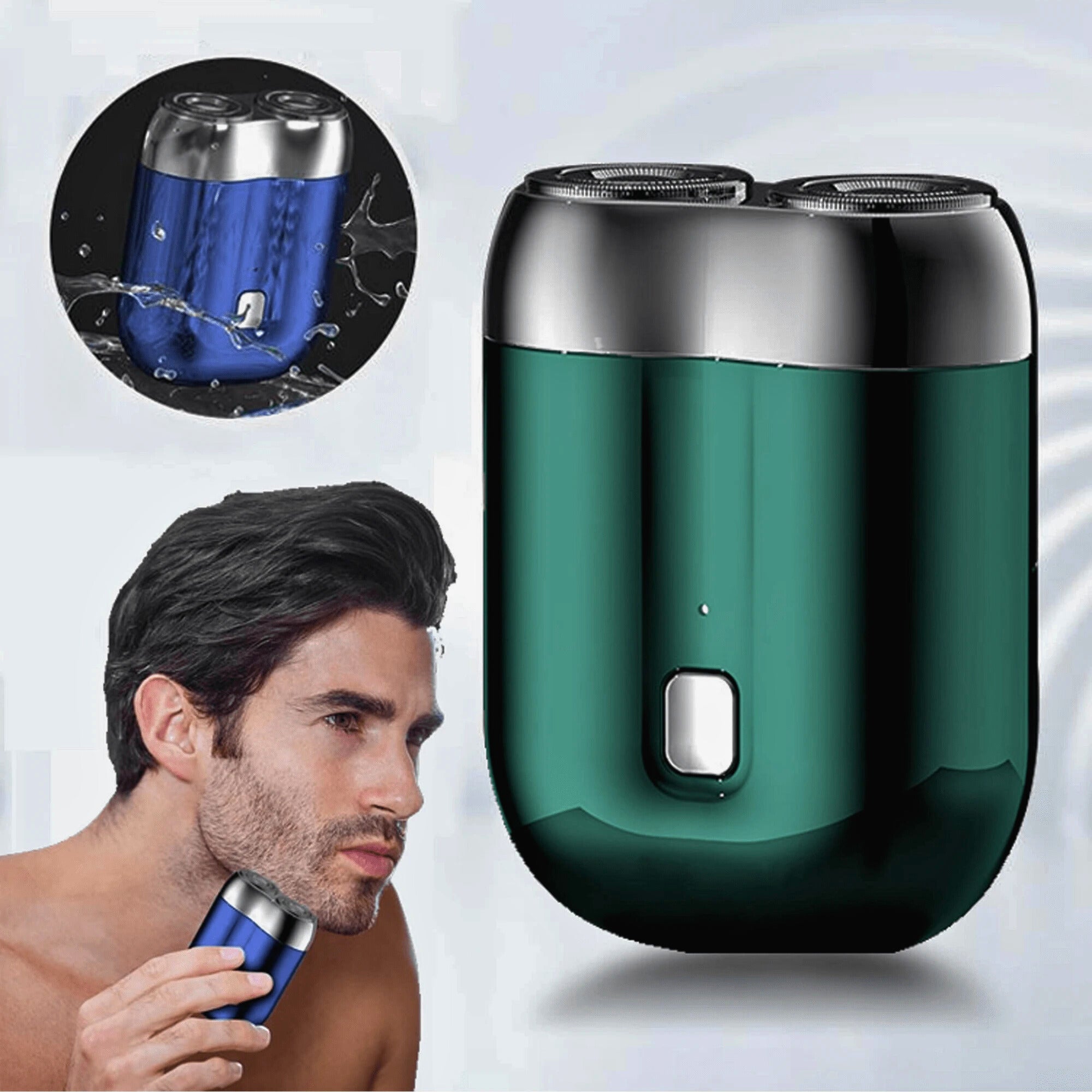 SmoothGlide™ – Kompakter & Wasserdichter Rasierer mit USB-Aufladung | 50 RABATT