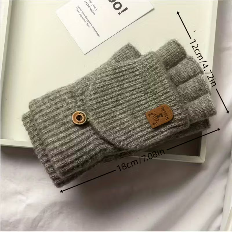 Kevin - Herren Fingerlose Halb-Finger Handschuhe