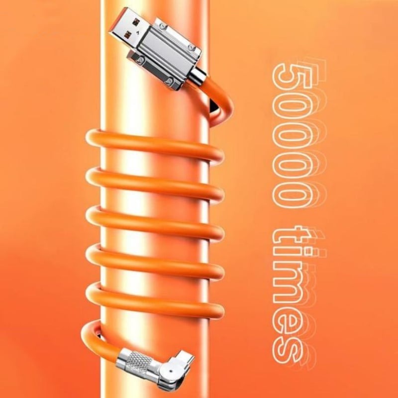 GlowCharge™ – Drehbares Kabel mit magnetischem Ladeanschluss | 1+2 GRATIS