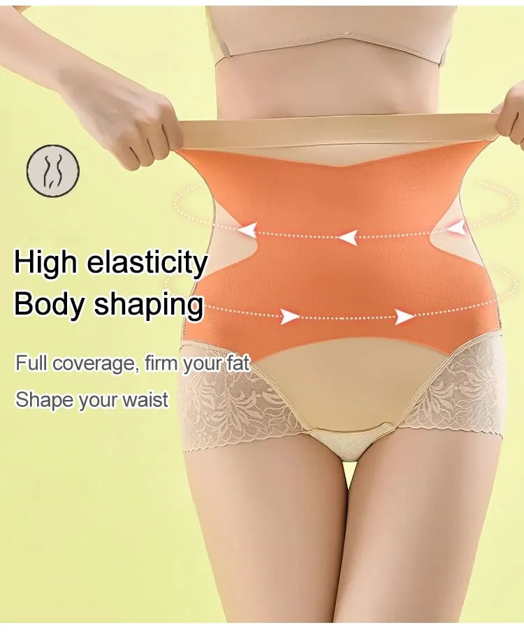 Nahtloser Slip mit hoher Taille