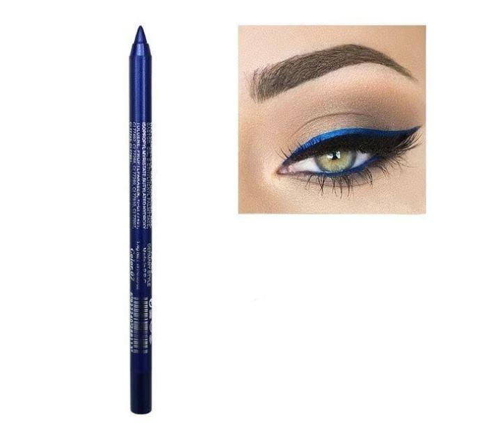 WaterproofEyeliner – Langanhaltender, wasserfester Augen- und Lippenstift, 12-teiliges Set