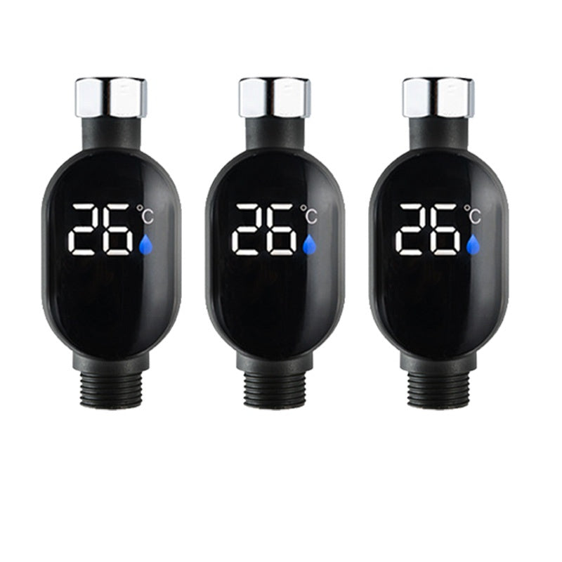 AquaGlow – LED-Duschkopf mit Temperaturanzeige | 1+2 GRATIS