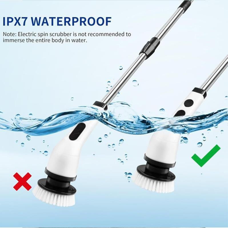 CleanPro – Elektrischer Spin Scrubber