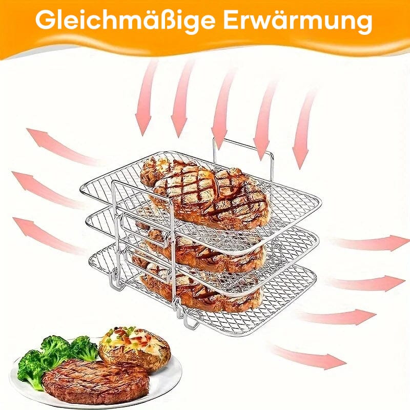 Mehrschichtiger Edelstahlgrill | 50% RABATT