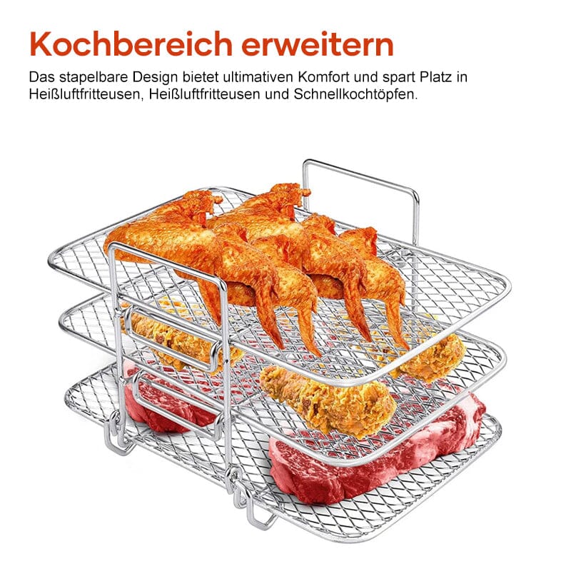 Mehrschichtiger Edelstahlgrill | 50% RABATT