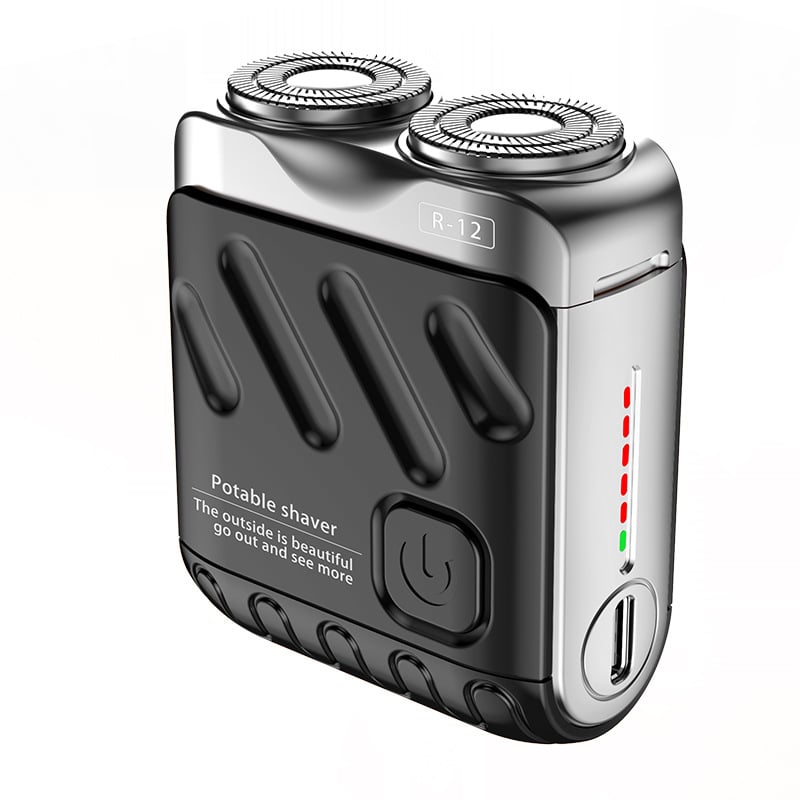Tragbarer Rotations - Dual Ring Elektrorasierer | 50% RABATT