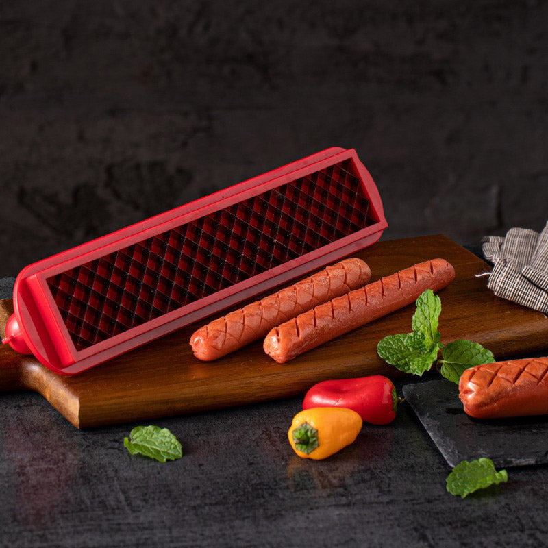 Hotdog-Schneider - Perfekte Criss-Cross Schnitte Für Intensiven Geschmack
