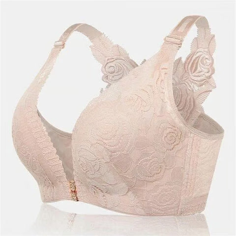 BloomBra™ Bügelloser BH mit Rosenstickerei
