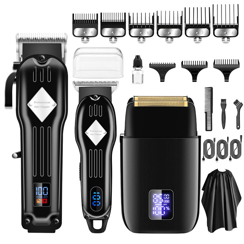 TrimPro™ – Digitale Haarschneidemaschine für Präzision & Power