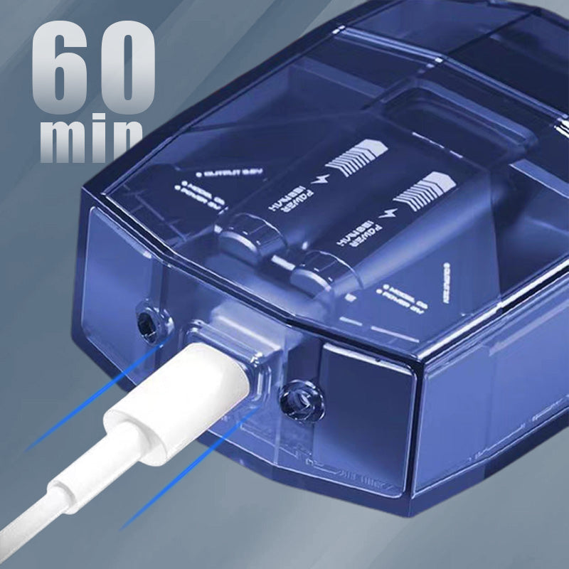 ClearTrim™ Transparenter Mini-Elektrorasierer