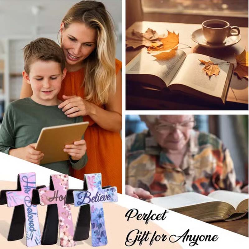 GraceMark Magnetische Lesezeichen — Glauben Inspirieren, Fokus Sichern