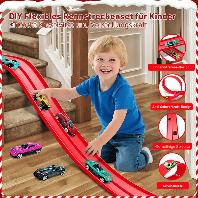 RacerX – DIY Flexible Hot Wheels Rennbahn | 50% RABATT