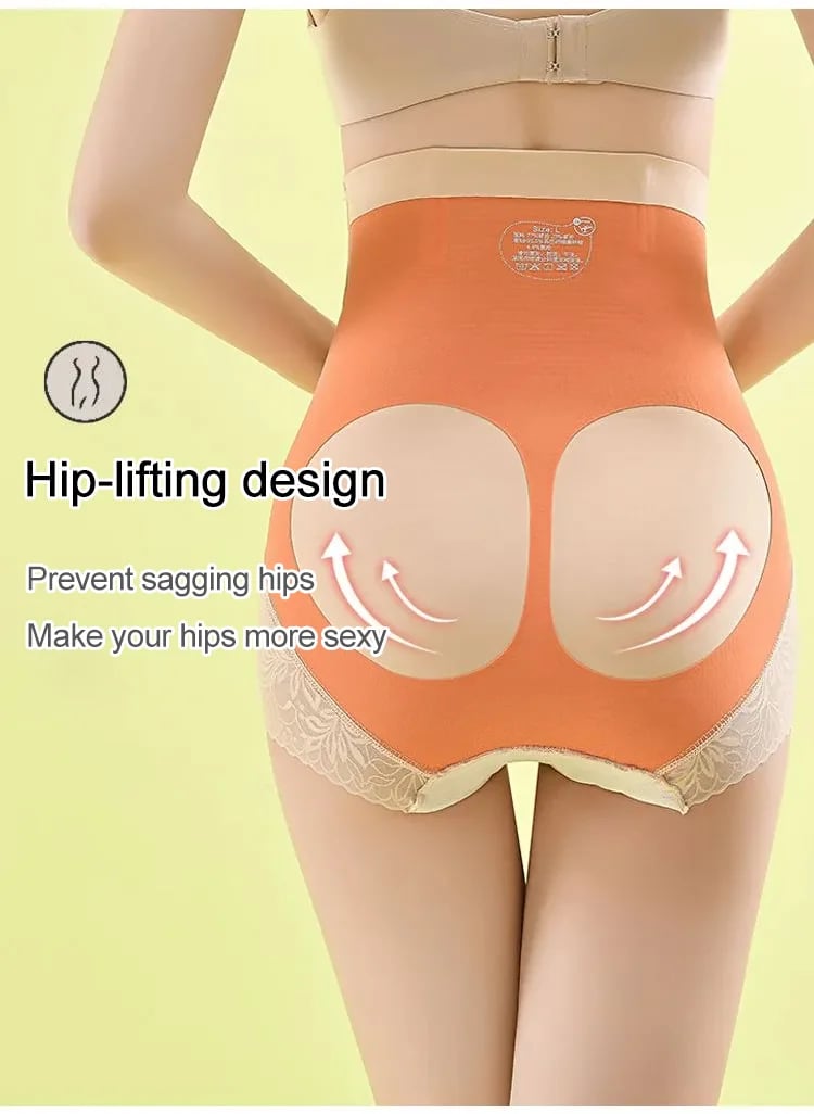 Nahtloser Slip mit hoher Taille