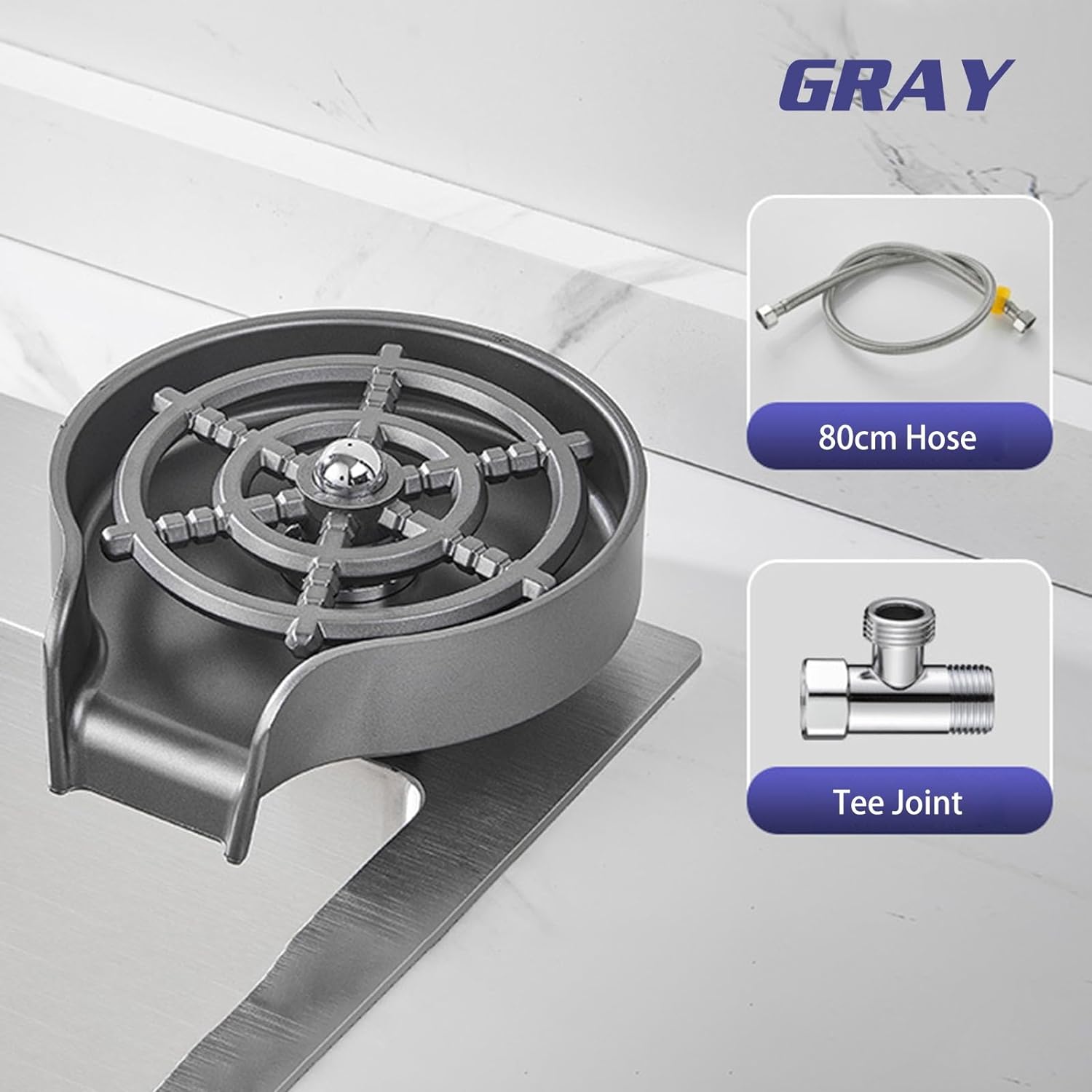 AquaPure – Hochdruck Glasreiniger Spülbecken | 50% RABATT