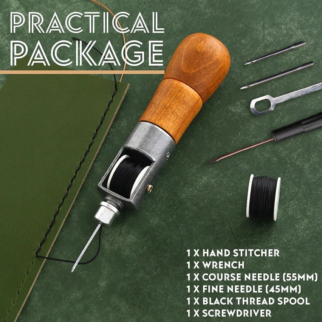 StitchPro™ – Leder-Nähset für starke Materialien | 50% RABATT