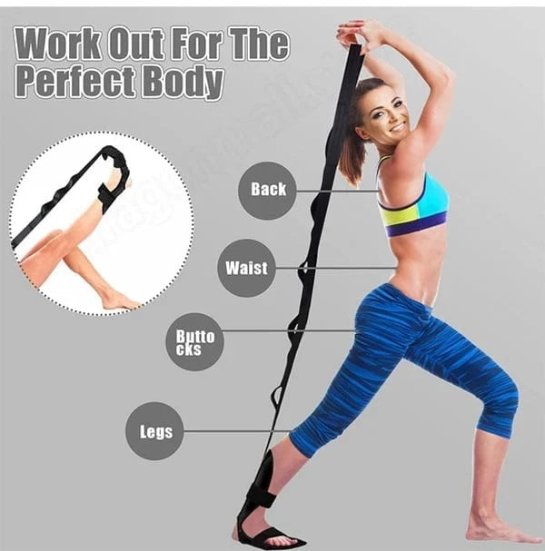 FlexFit™ - Yoga Flexibiliteit Stretching Beenband